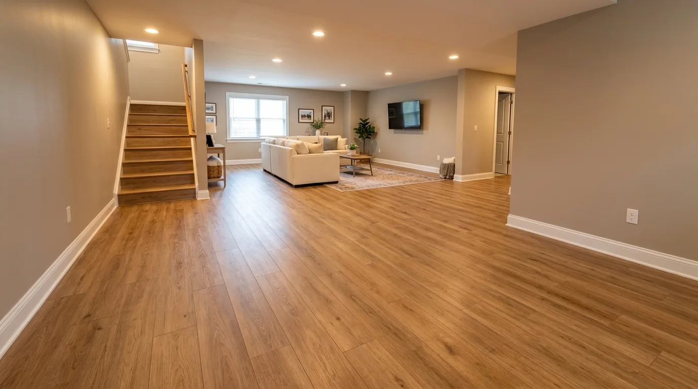 Flooring Installation in Gaithersburg, MD: Basements vs Main Floors