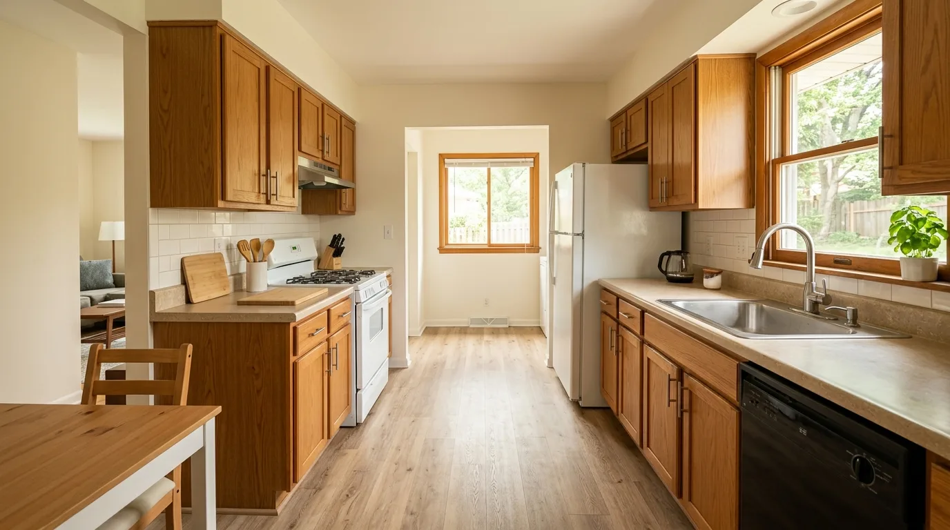Kitchen remodeling in College Park — durable updated rental kitchen