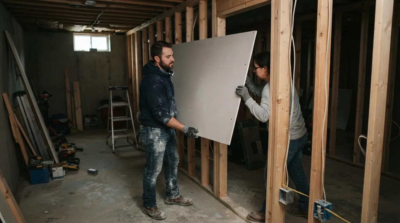 Drywall Installation vs Repair: Which One Your Job Needs