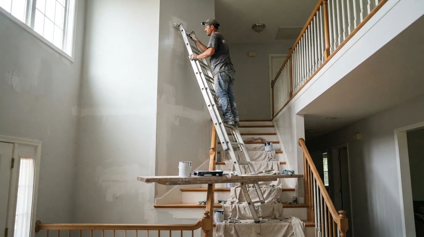 Drywall Repair in Rockville, MD: Split-Levels and Textured Ceilings