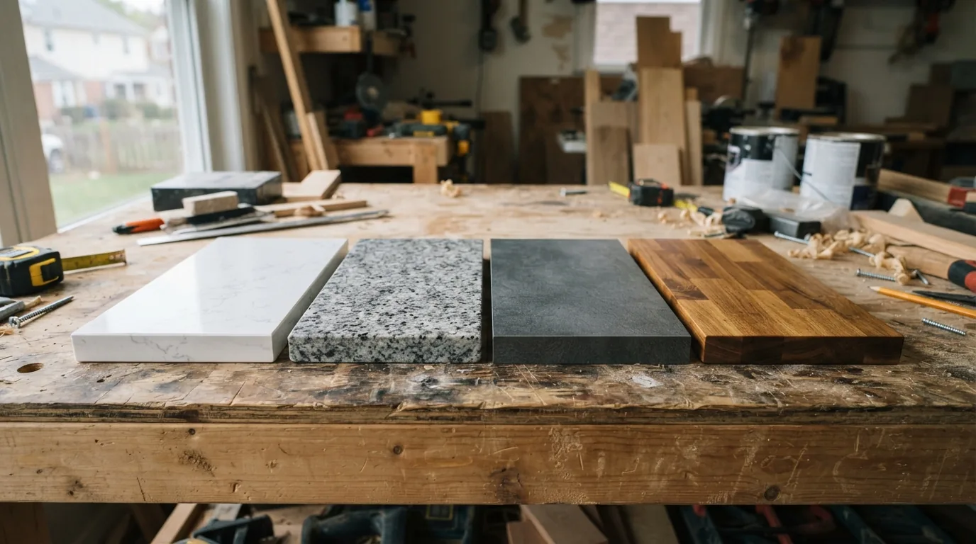 Quartz, Granite, Laminate or Butcher Block: Choosing a Countertop
