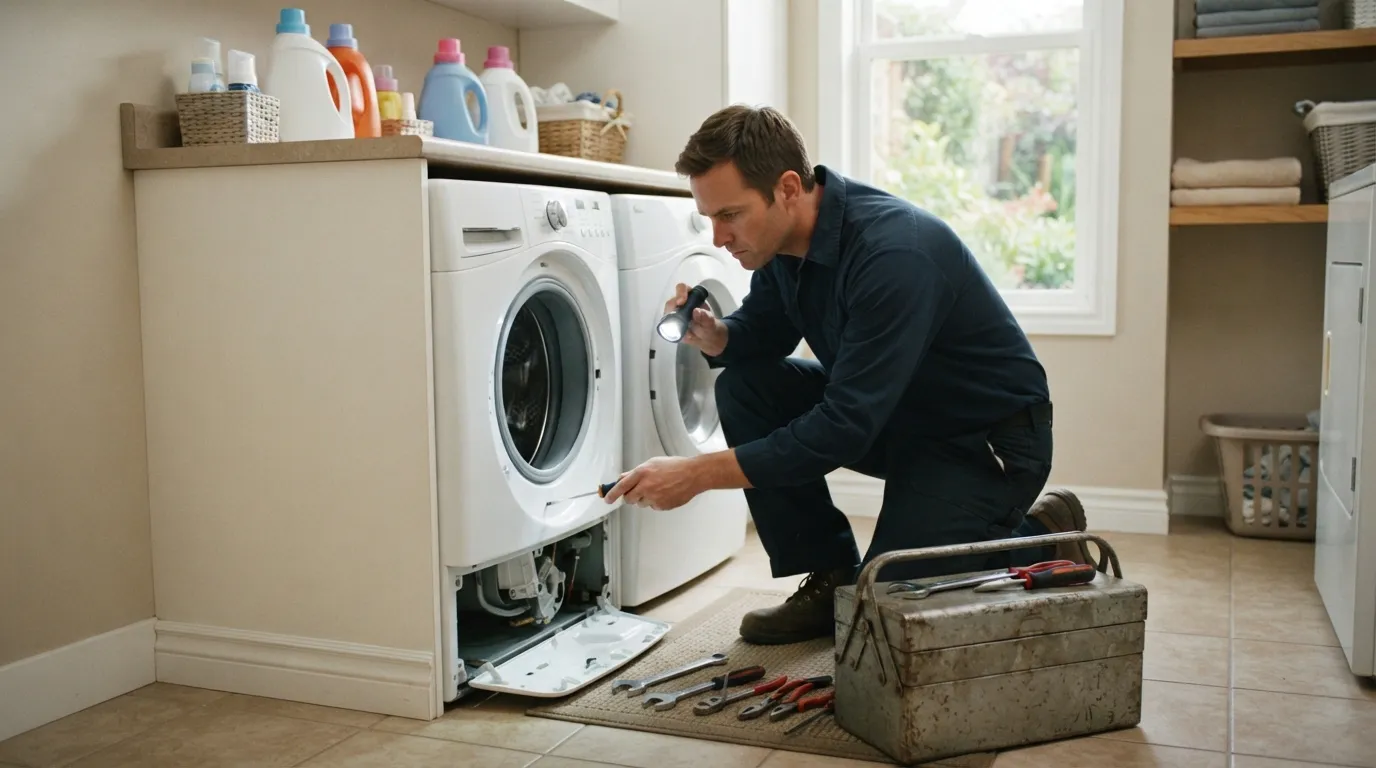 No spin, no drain: washing machine repairs a handyman can do