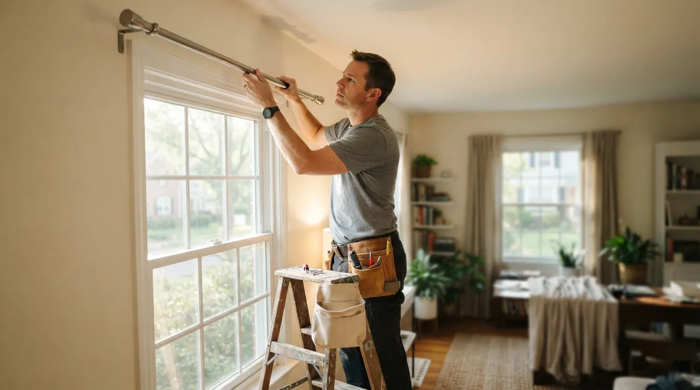 How to hire a curtain installation handyman who does it right