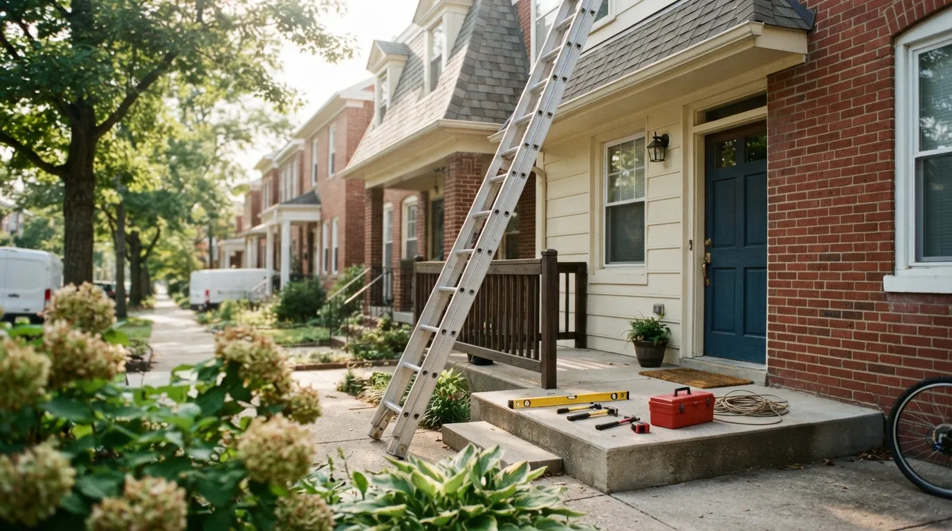 A handyman and remodeling contractor at work on independent handyman silver spring in Silver Spring and Montgomery County, Maryland (including Bethesda, Rockvi…