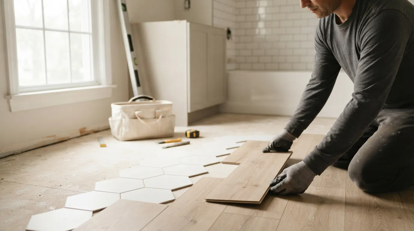 Bathroom flooring options: how to choose for your Silver Spring home