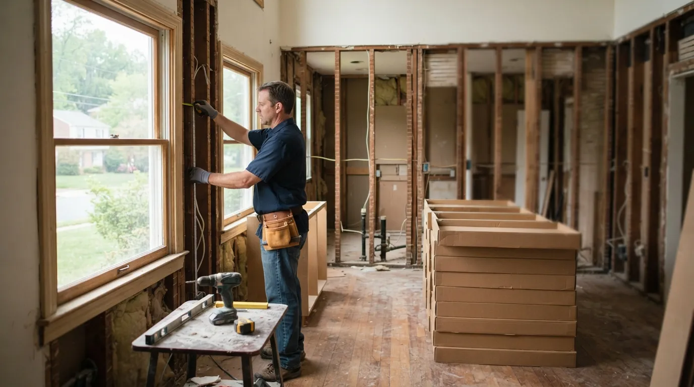 How long a kitchen remodel actually takes in Montgomery County